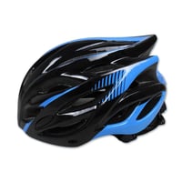 خوذة دراجة هوائية - أزرق و أسود