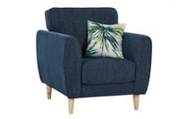 كنب مقعد West أزرق