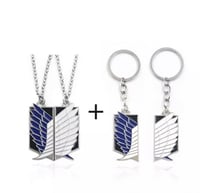 ميدالية مفاتيح/قلادة هجوم العمالقة | Attack On Tit...