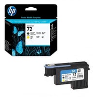 رأس طابعة اتش بي أصلي C9384A 72 MATTE أسود & أصفر