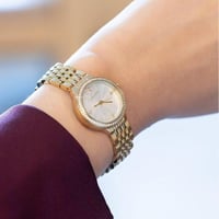 ساعة نسائية ستيل بلون ذهبي