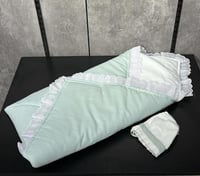 مدس مواليد لينن مع قبعه فرنسي