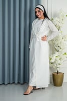 طقم سابع روب نفاس + مدس طفل+ لبس