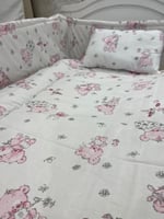 مفرش جوانب سرير الطفل