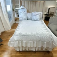 مفرش إستقبال 6 قطع شامل التطريز