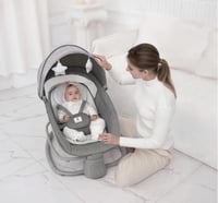 هزاز أطفال كهربائي ماستيلا 4 في 1 مع موسيقى وبلوتو...