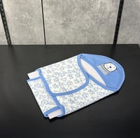 مدس مواليد قطن لاصق بتصميم دب ناعم