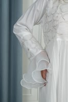 طقم سابع روب نفاس + مدس طفل+ لبس