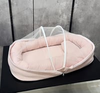 مهاد قابل للطي وردي