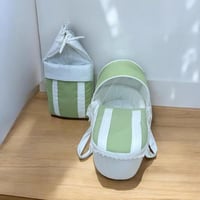 طقم شيال متنقل مع مدس البيبي تفاحي