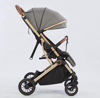 عربية أطفال كلاسيكية بتصميم عملي - رمادي