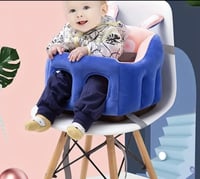 كرسي تعليم الجلوس بيج وخربزي فاتح