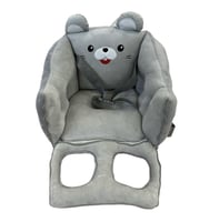 كرسي تعليم الجلوس رمادي فاتح