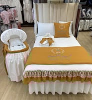 طقم إستقبال متكامل بتطريز أنيق وخامة فاخرة