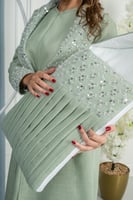 طقم سابع روب نفاس + مدس طفل+ لبس البيبي