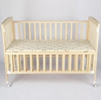 سرير خشب 60 في 110 خشبي شامل الناموسية