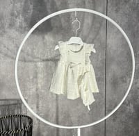 فستان مواليد افوايت تركي مع قبعه