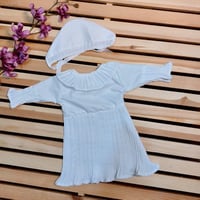 فستان مواليد للاستقبال