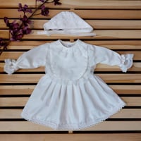 فستان مواليد للاستقبال