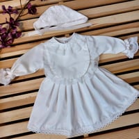 فستان مواليد للاستقبال