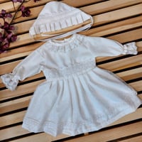 فستان مواليد للاستقبال