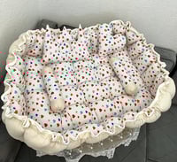 مفرش عش العصفور مستطيل