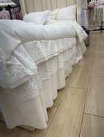 طقم مفرش نفاس مع سرير البيبي تفته