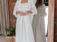 روب نفاس بتصميم انيق 3قطع