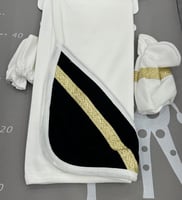 طقم بربتوز 7 قطع مواليد قطن