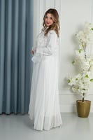 روب استقبال لمسة الورد - افوايت