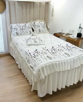 طقم إستقبال ازهار اللافندر 5 قطع