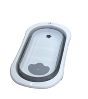 بانيو إستحمام للطفل قابل للطي رمادي