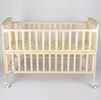 سرير خشب 60 في 110 خشبي شامل الناموسية