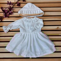 فستان مواليد للاستقبال