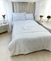 مفرش استقبال 5 قطع شامل التطريز