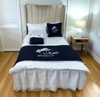 مفرش استقبال 7 قطع شامل التطريز