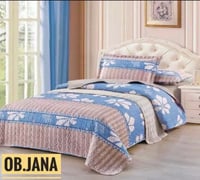 مفرش مفرد مضغوط 3 قطع مشجر