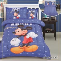 مفرش نجمة بديل القطن 4 قطع مفرد