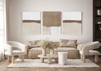 لوحة ثلاثية - فن تجريدي