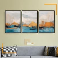 لــوحات ثلاثية - فن تجريدي