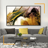 لــــوحات جداربة - فـن تجـــريدي