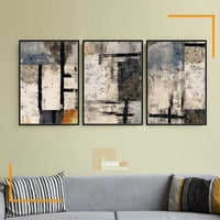 لــوحات ثلاثية - تجريدي