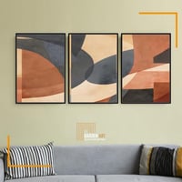 لــوحات ثلاثية - فن تجريدي