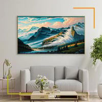 لوحة فن تجريدي