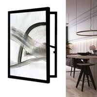 لوحة ف تجريدي لاخفاء طبلون الكهرباء