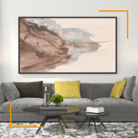 لــــوحات جداربة - فـن تجـــريدي