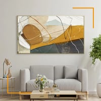 لــــوحات جداربة - فـن تجـــريدي