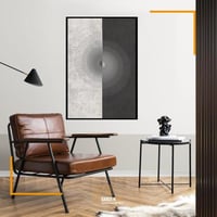 لوحة فن تجريدي - تداخلى الخطوط