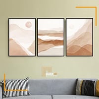 لــوحات ثلاثية - تجريدي