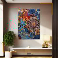 لــــوحات جداربة فـن تجـــريدي